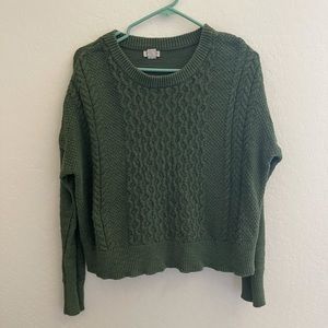 Green Mossimo Sweater